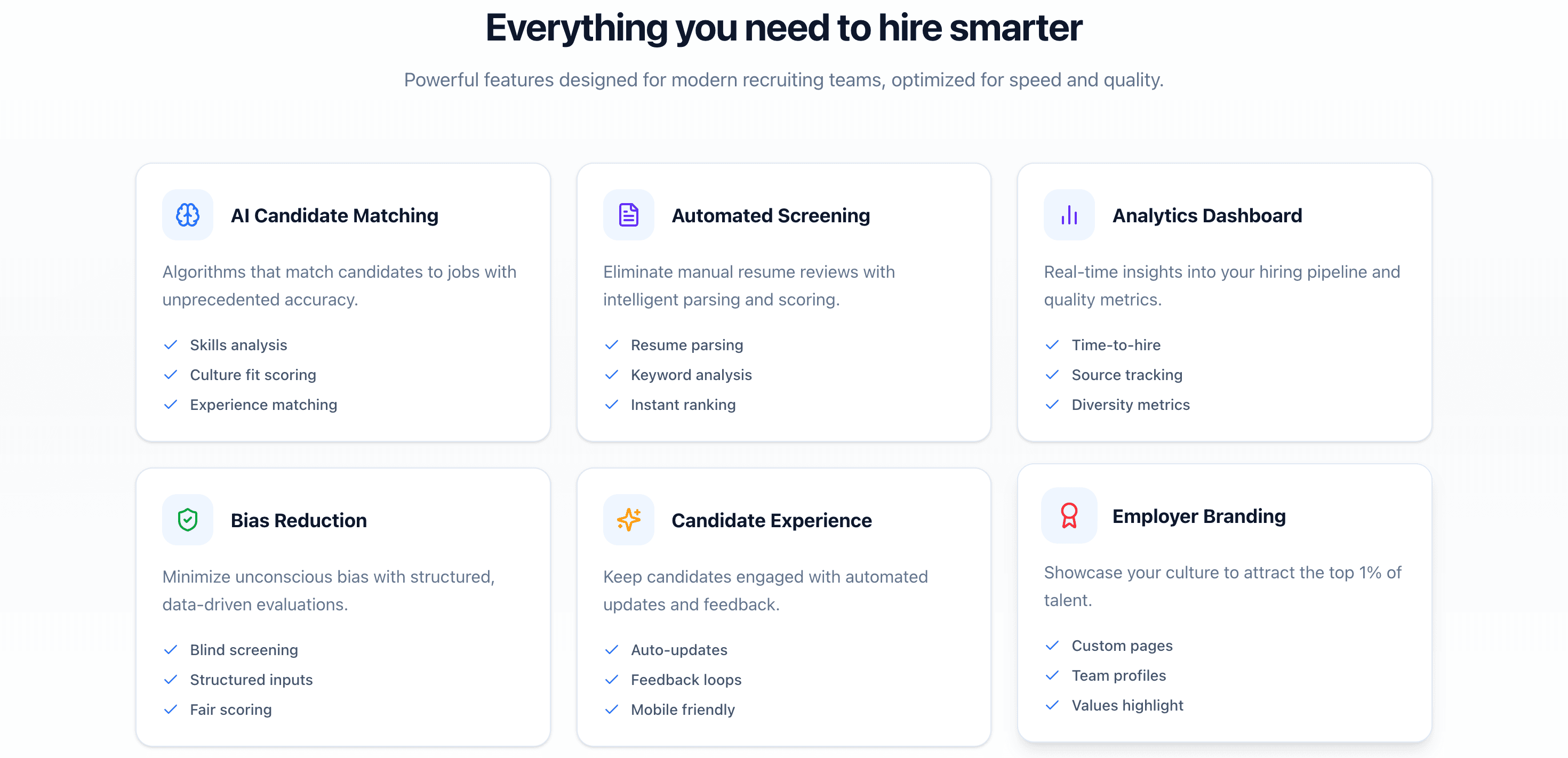 Features Section Light